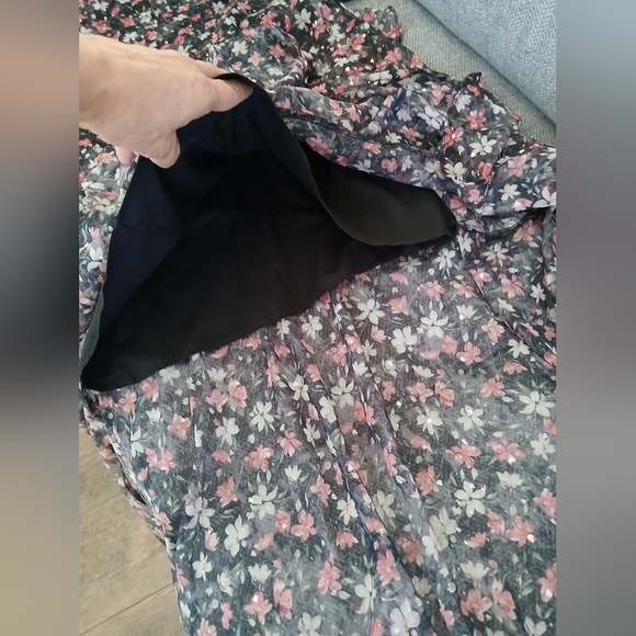 NWOT ASTR the label Fairfax Ruffled Midi dress. Size S - Picture 9 of 11